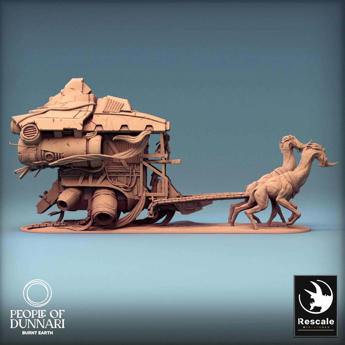Dunnari Caravan | Rescale Miniatures | Compatible with D&D/AoS | Fantasy | Tabletop RPG