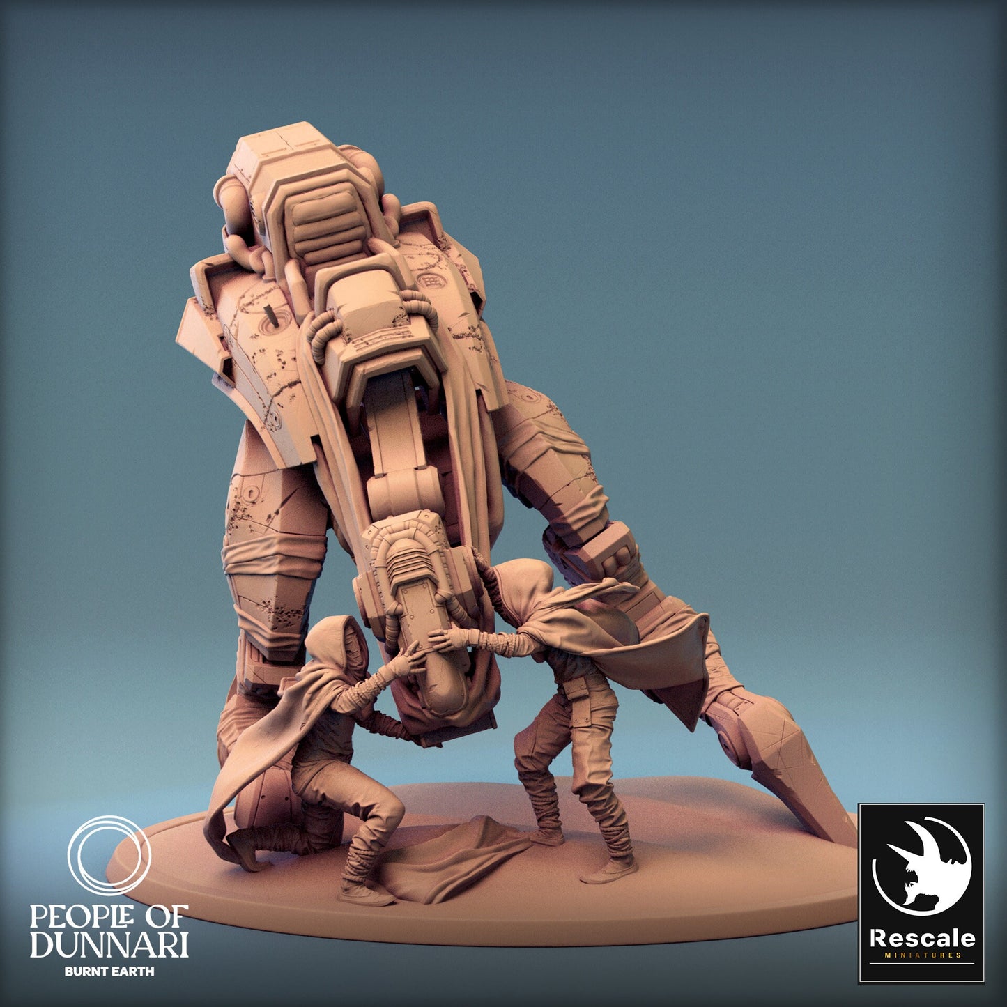 Dunnari Medoka Off | Rescale Miniatures | Compatible with D&D/AoS | Fantasy | Tabletop RPG