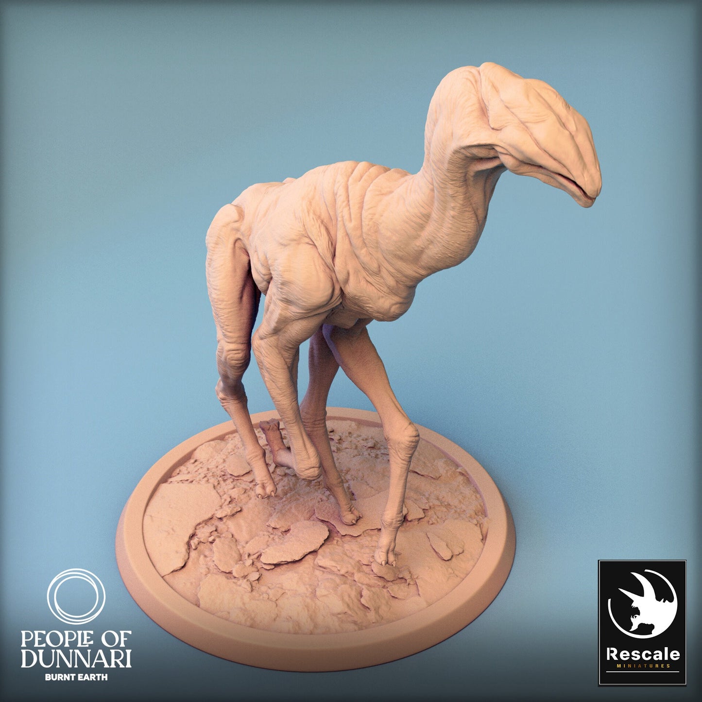Dunnari Sand Stepper Gallop Wild | Rescale Miniatures | Compatible with D&D/AoS | Fantasy | Tabletop RPG