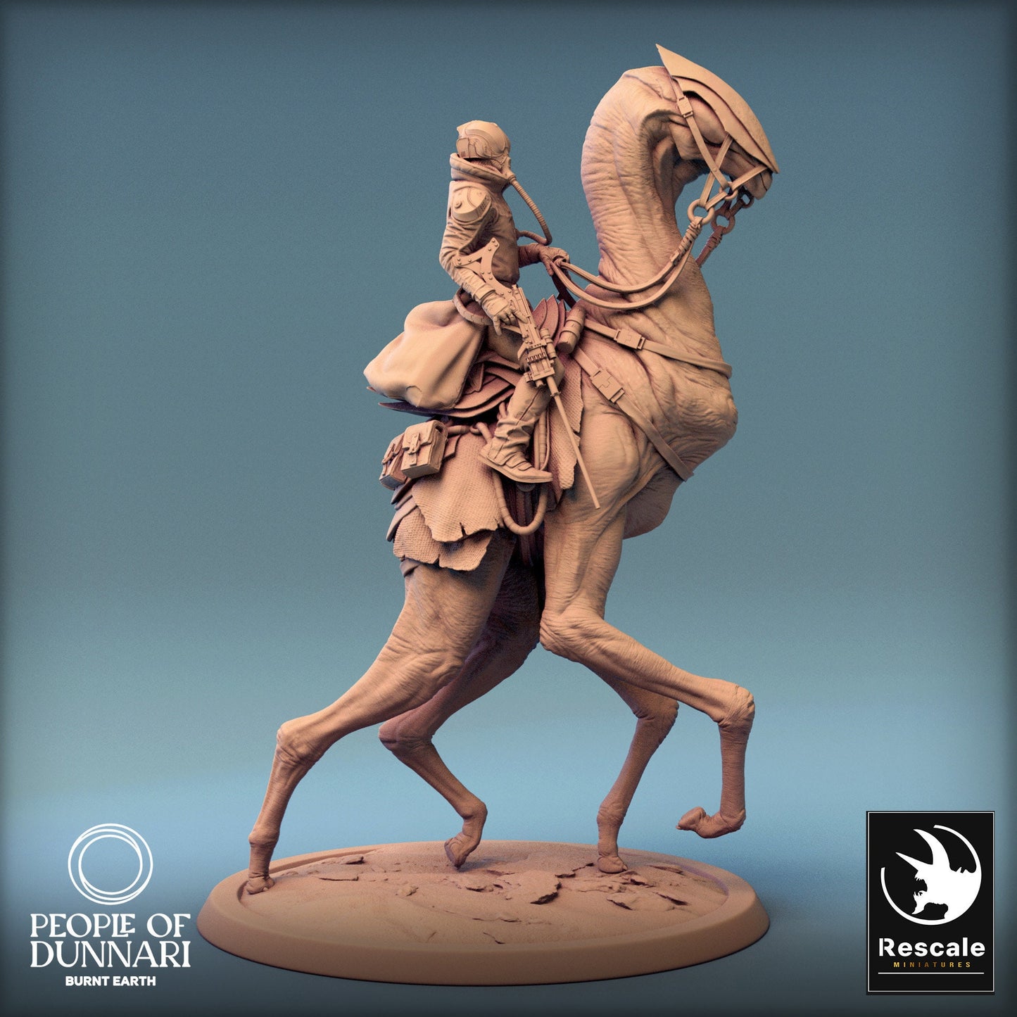 Dunnari Sand Stepper Walk No Cape | Rescale Miniatures | Compatible with D&D/AoS | Fantasy | Tabletop RPG