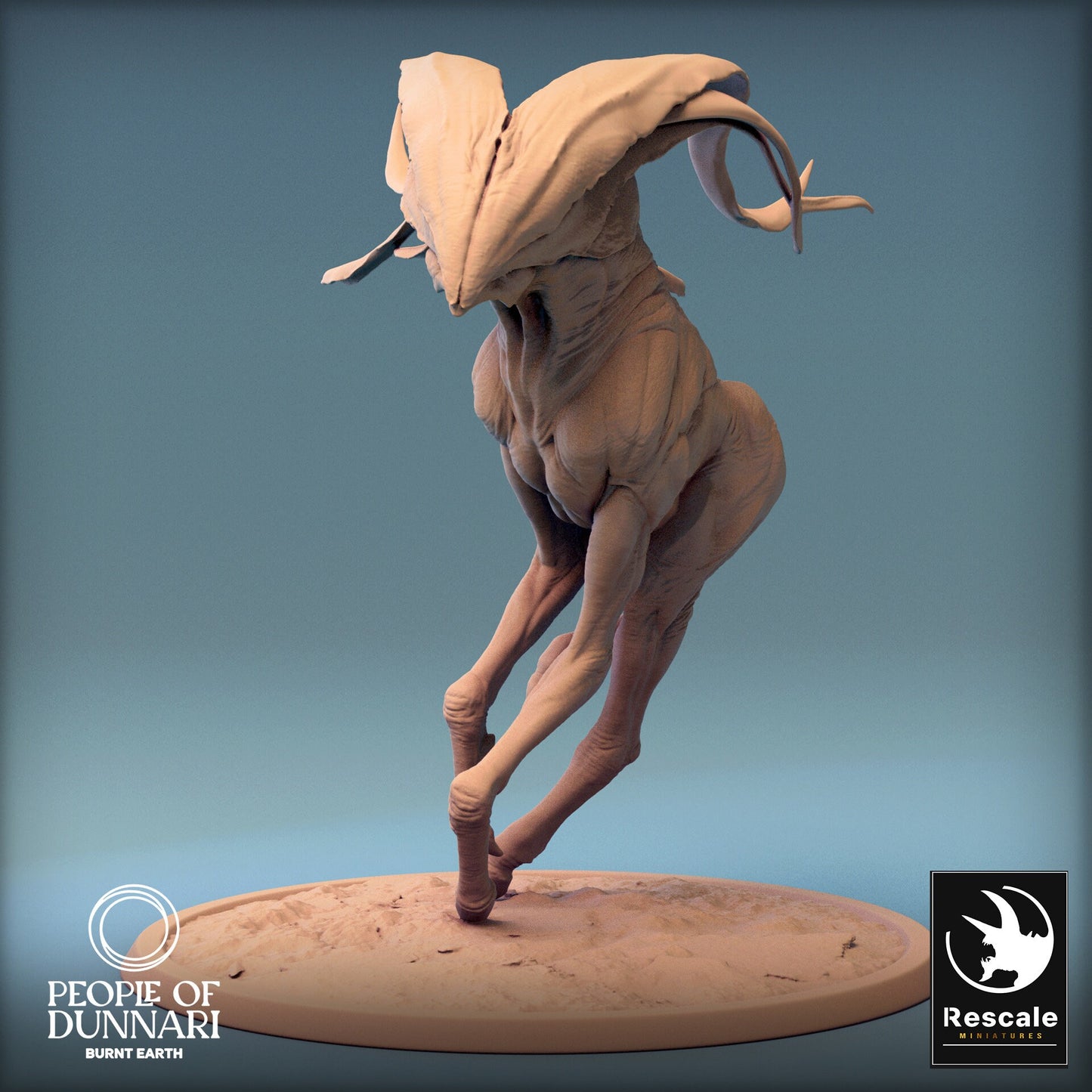 Dunnari Wind Glide Gallop Wild | Rescale Miniatures | Compatible with D&D/AoS | Fantasy | Tabletop RPG