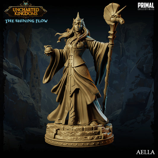 Female Mage Queen Aella | Primal Collectibles | Compatible with D&D/AoS | Fantasy