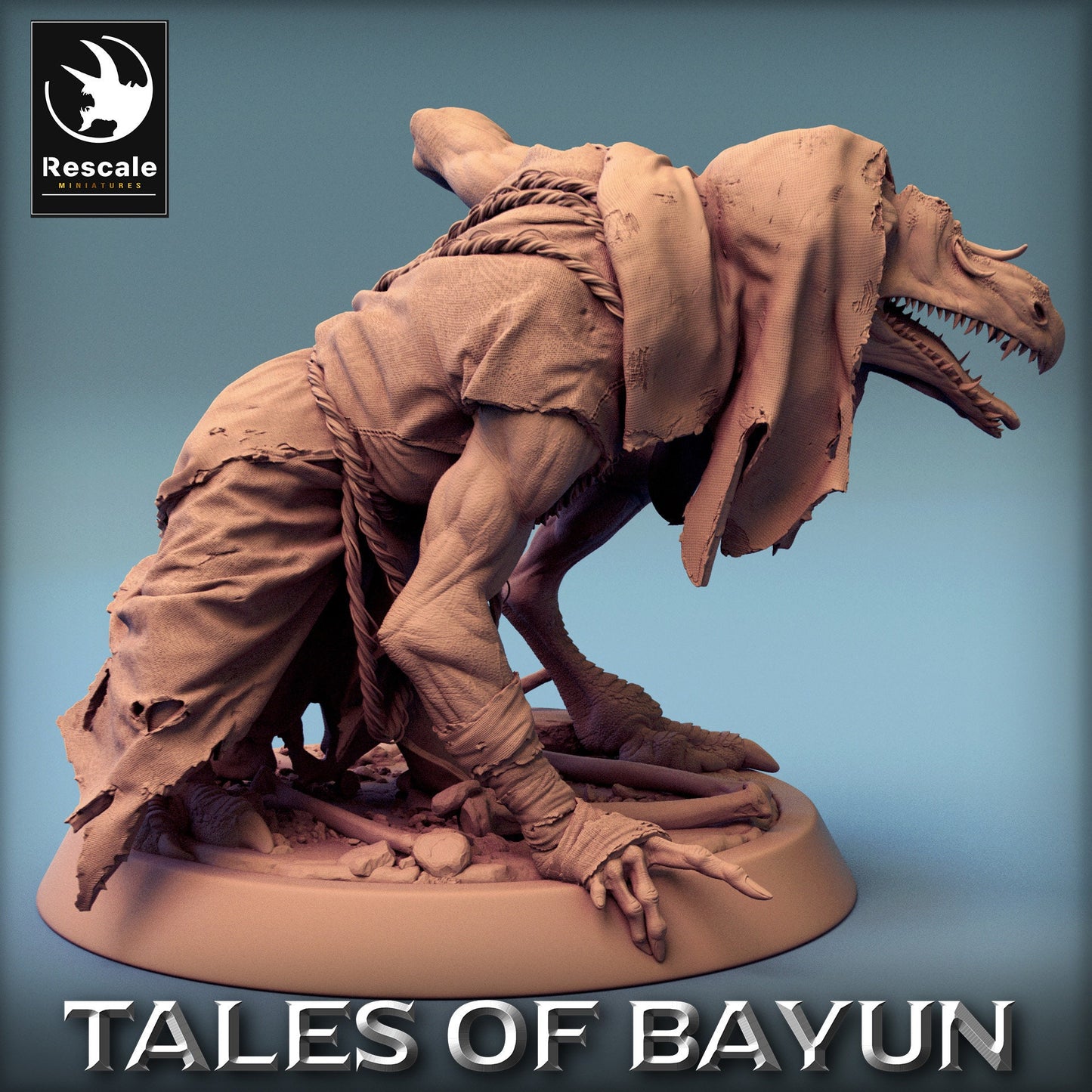Bayun Kikimora Goule Discrete | Rescale Miniatures | Compatible with D&D/AoS | Fantasy | Tabletop RPG