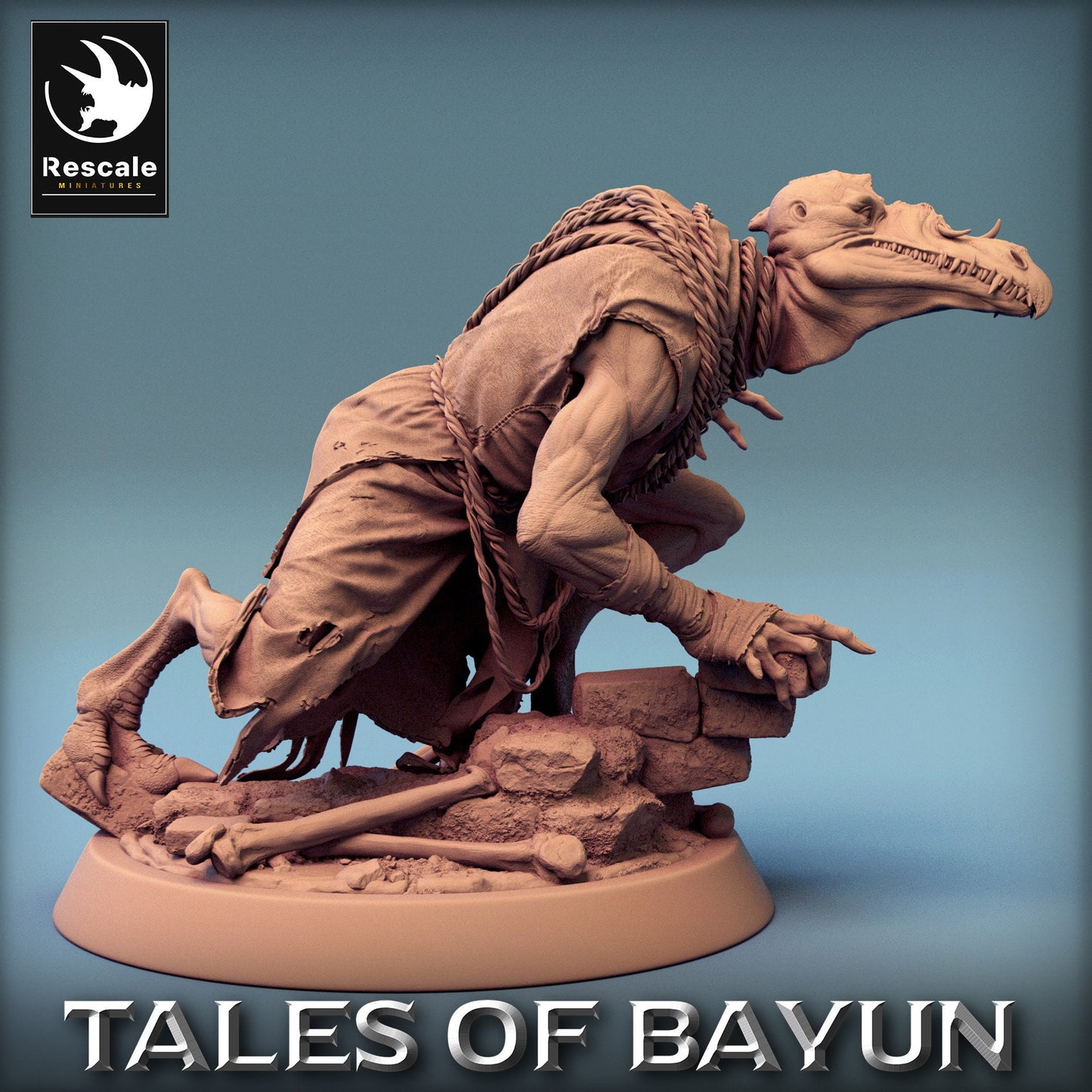 Bayun Kikimora Goule Hunt No Hood | Rescale Miniatures | Compatible with D&D/AoS | Fantasy | Tabletop RPG