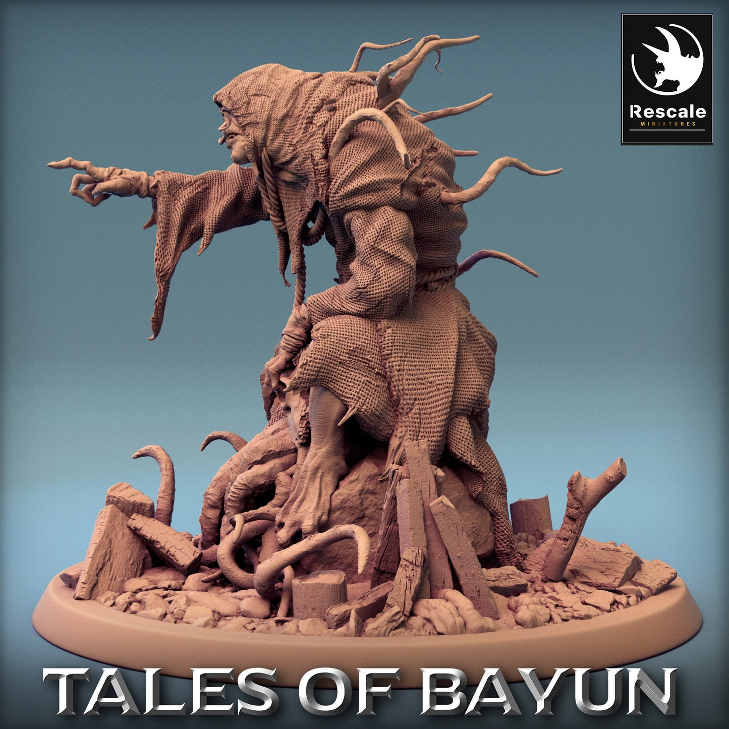 Bayun Liho Point | Rescale Miniatures | Compatible with D&D/AoS | Fantasy | Tabletop RPG