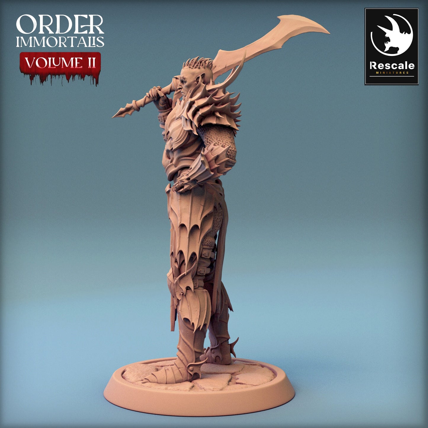 Immortalis Draven Guard | Rescale Miniatures | Compatible with D&D/AoS | Fantasy | Tabletop RPG