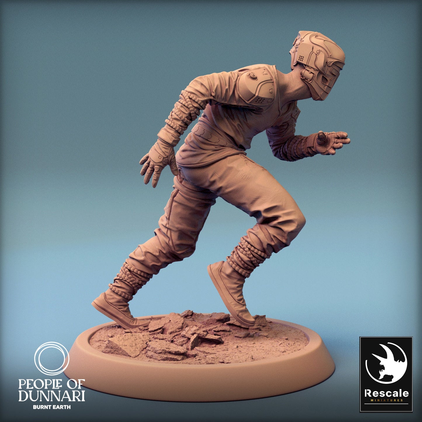 Dunnari Sandweaver Run | Rescale Miniatures | Compatible with D&D/AoS | Fantasy | Tabletop RPG