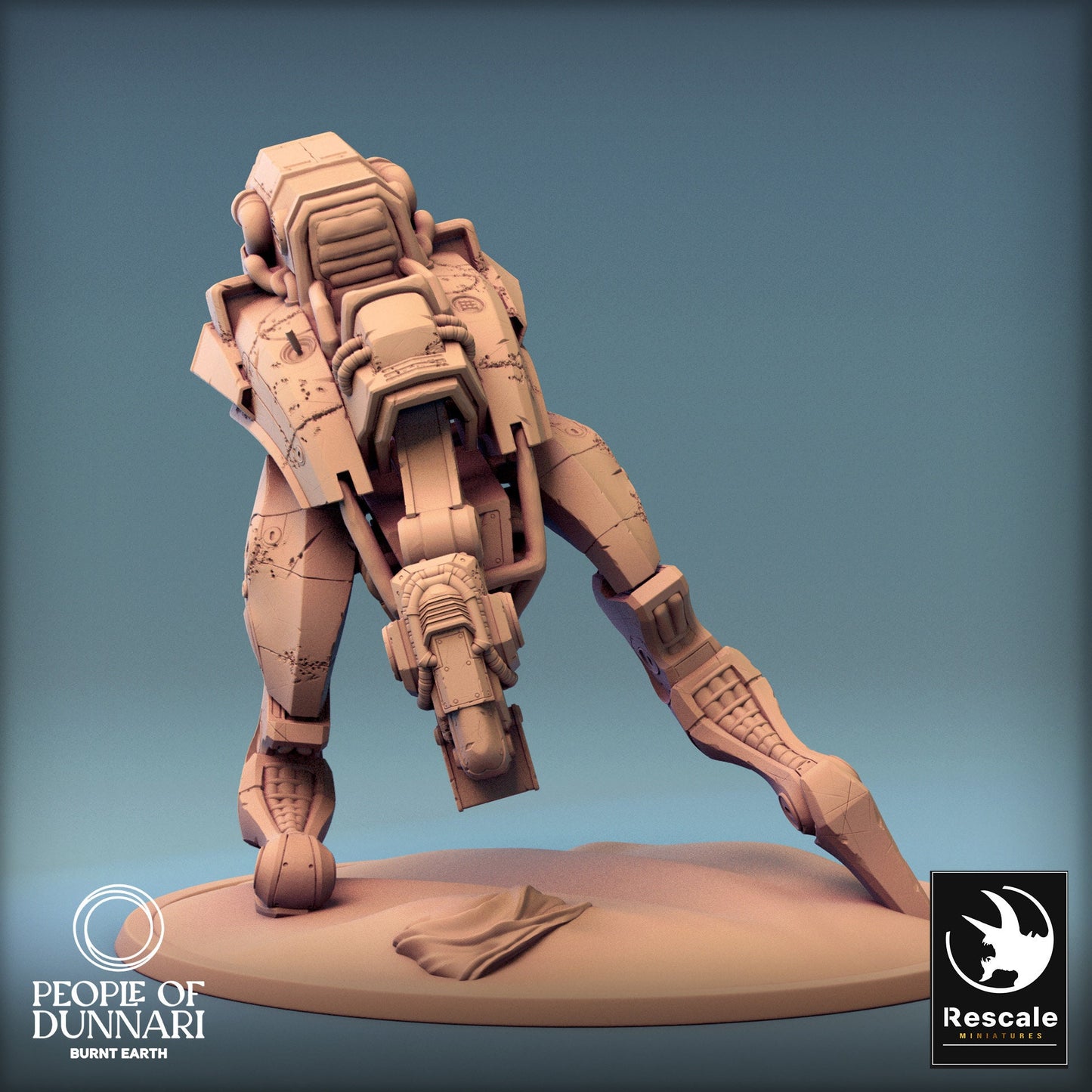 Dunnari Medoka Off Wild | Rescale Miniatures | Compatible with D&D/AoS | Fantasy | Tabletop RPG