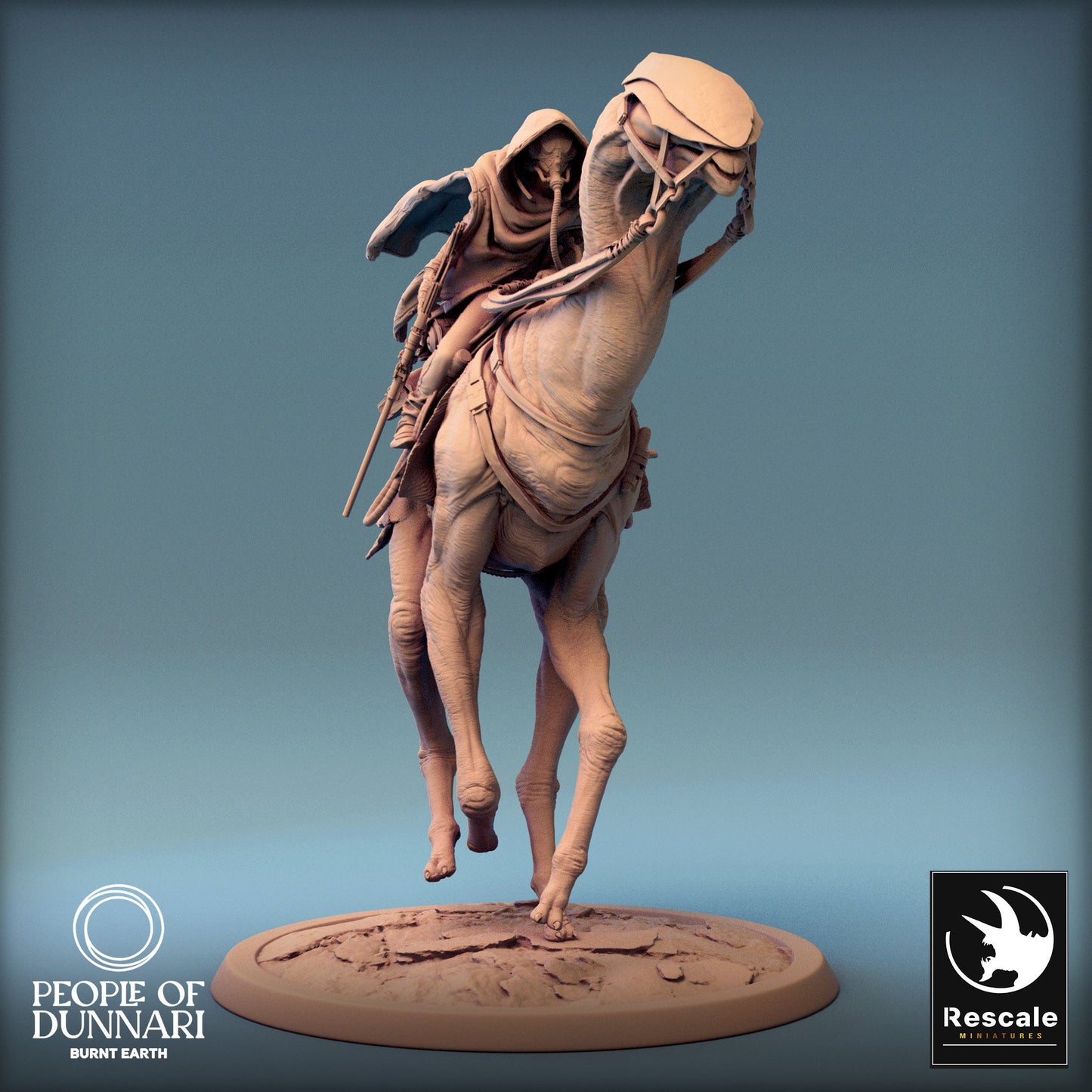 Dunnari Sand Stepper Gallop | Rescale Miniatures | Compatible with D&D/AoS | Fantasy | Tabletop RPG