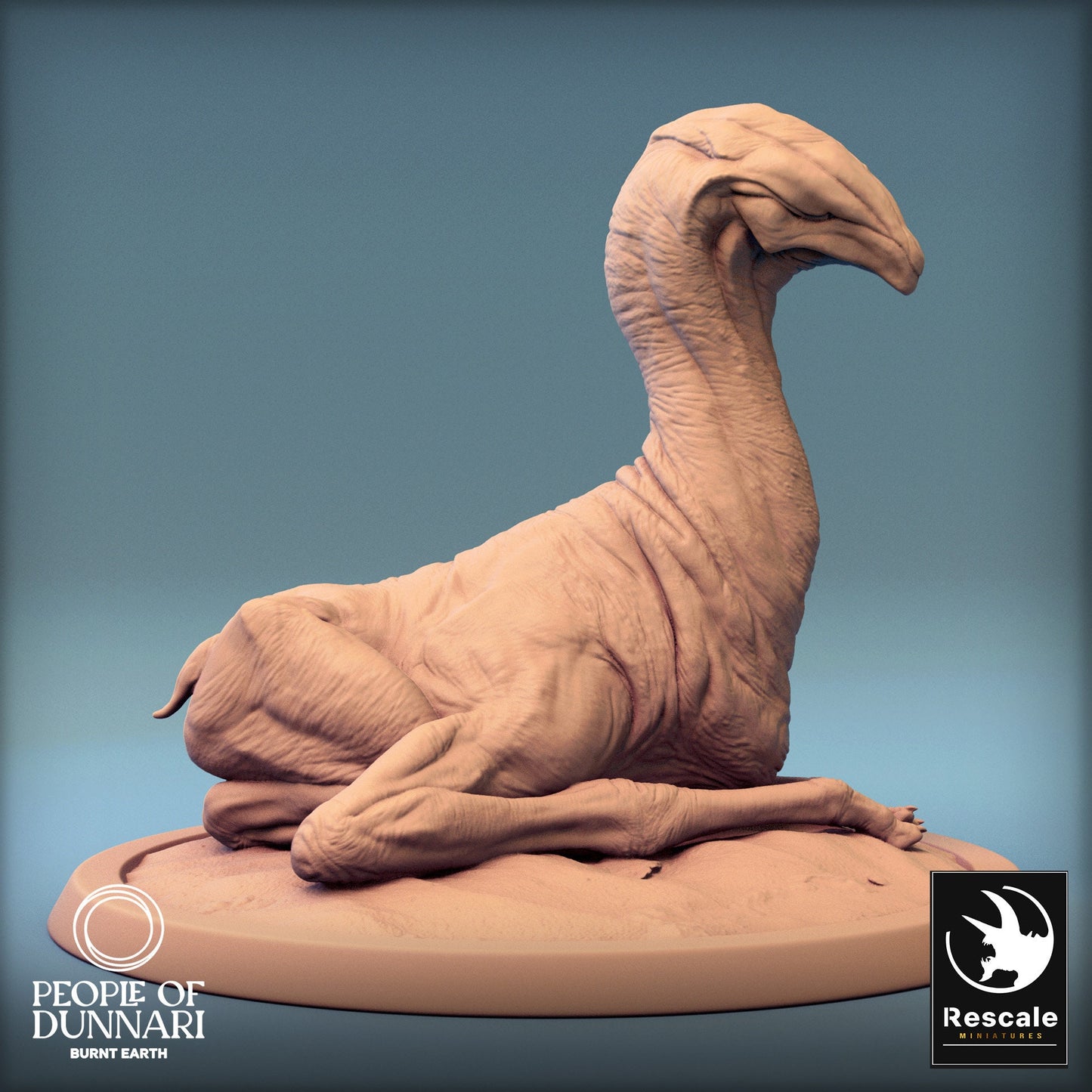 Dunnari Sand Stepper Lay Down Wild | Rescale Miniatures | Compatible with D&D/AoS | Fantasy | Tabletop RPG
