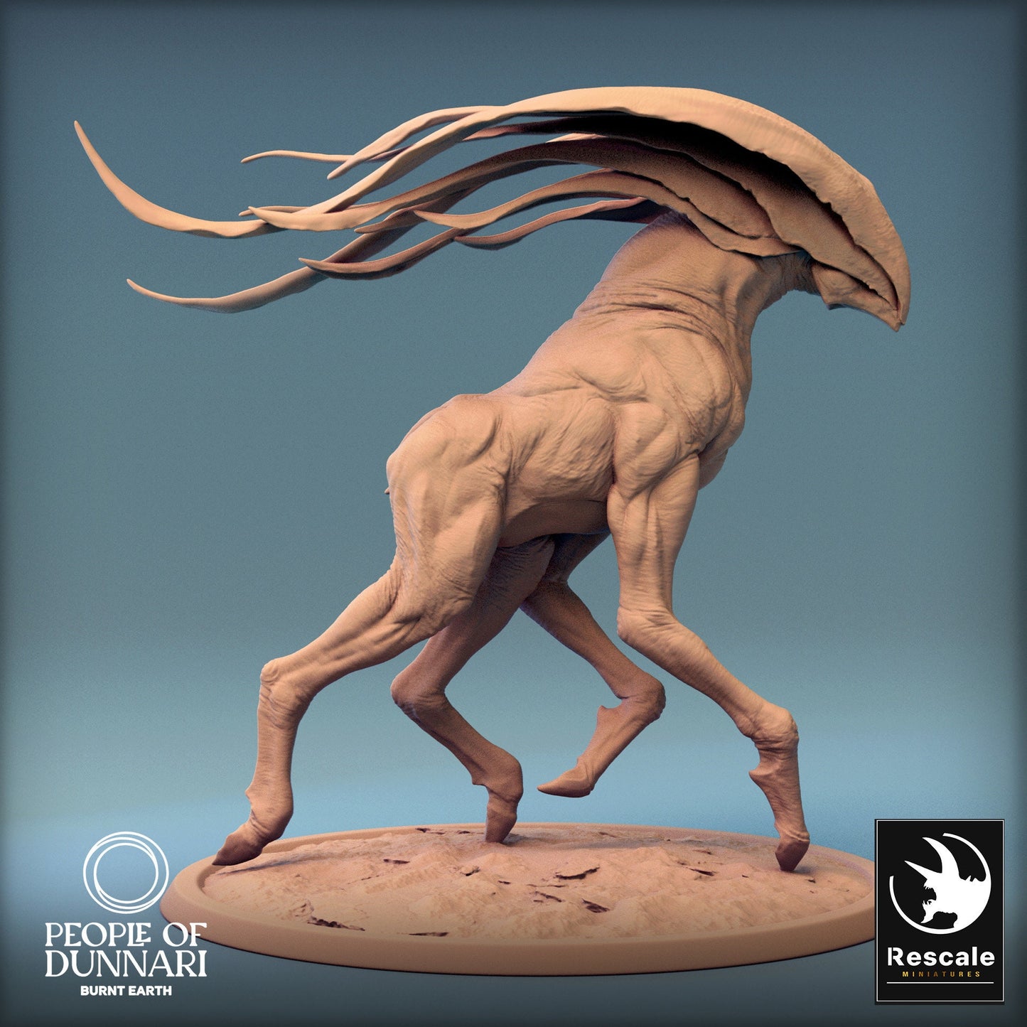 Dunnari Wind Glide Walk Wild | Rescale Miniatures | Compatible with D&D/AoS | Fantasy | Tabletop RPG