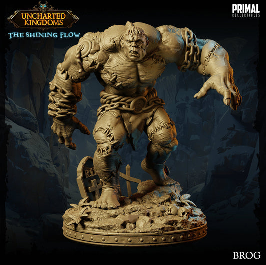 Golem Brute Brog | Primal Collectibles | Compatible with D&D/AoS | Fantasy