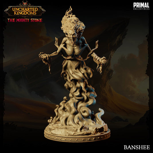Female Howling Banshee | Primal Collectibles | Compatible with D&D/AoS | Fantasy