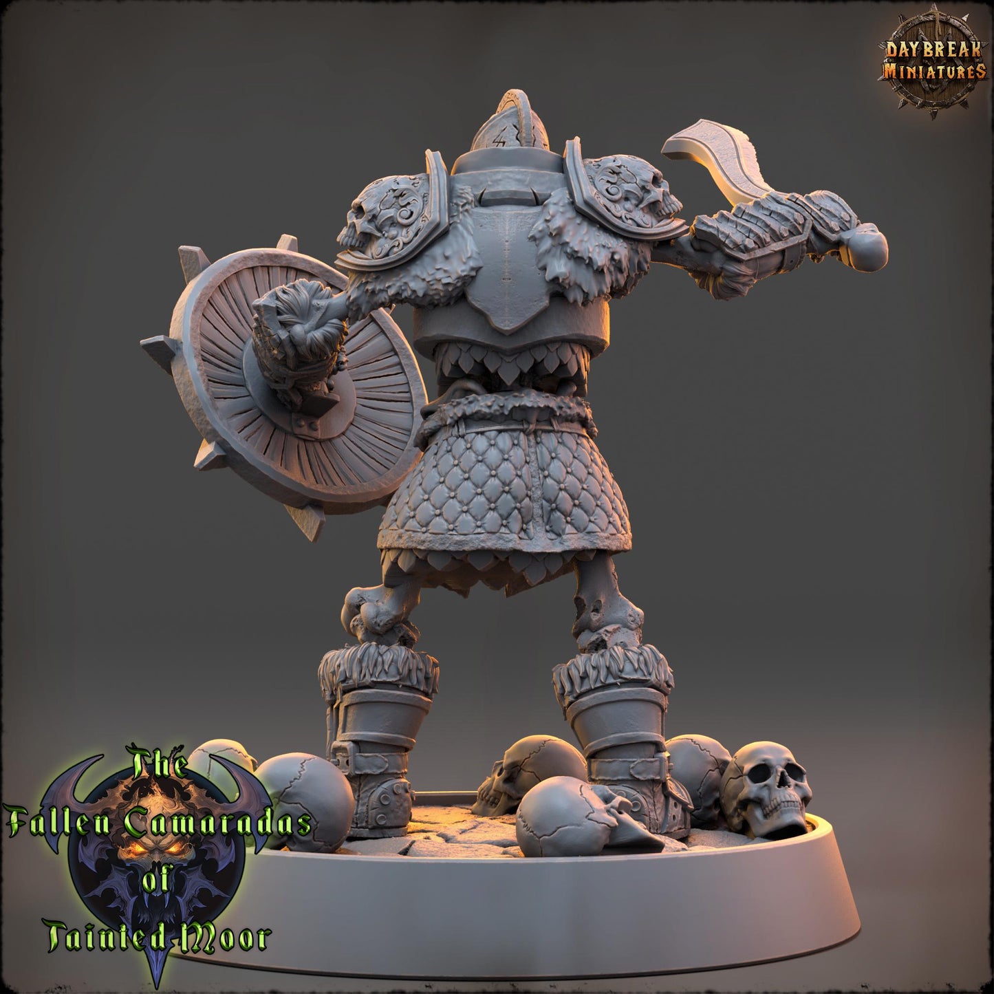 Undead Skeleton Grandmaster Rot | DayBreak Miniatures | Compatible with D&D/AOS | Fantasy | Tabletop