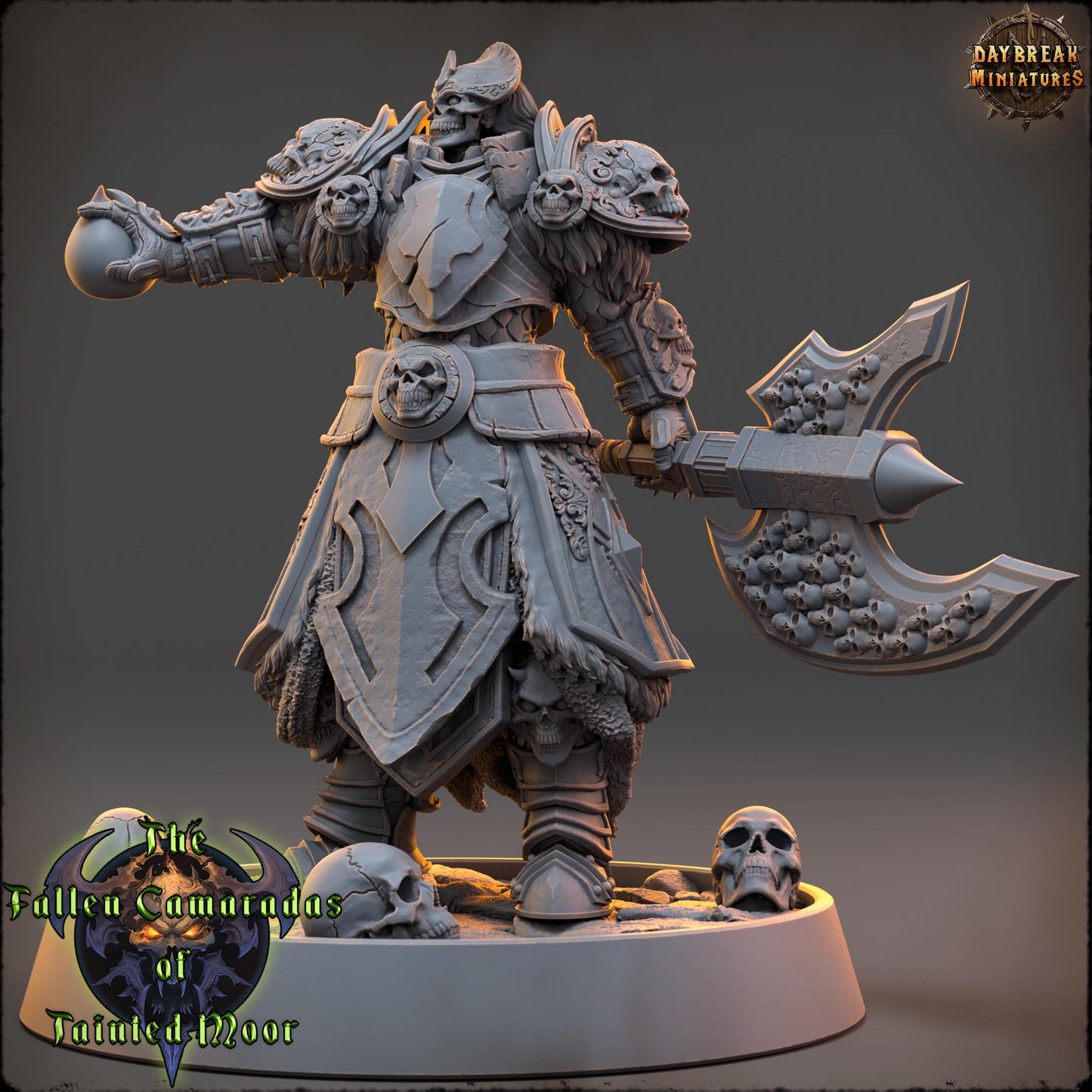 Undead Skeleton Pale Lord Kraven | DayBreak Miniatures | Compatible with D&D/AOS | Fantasy | Tabletop