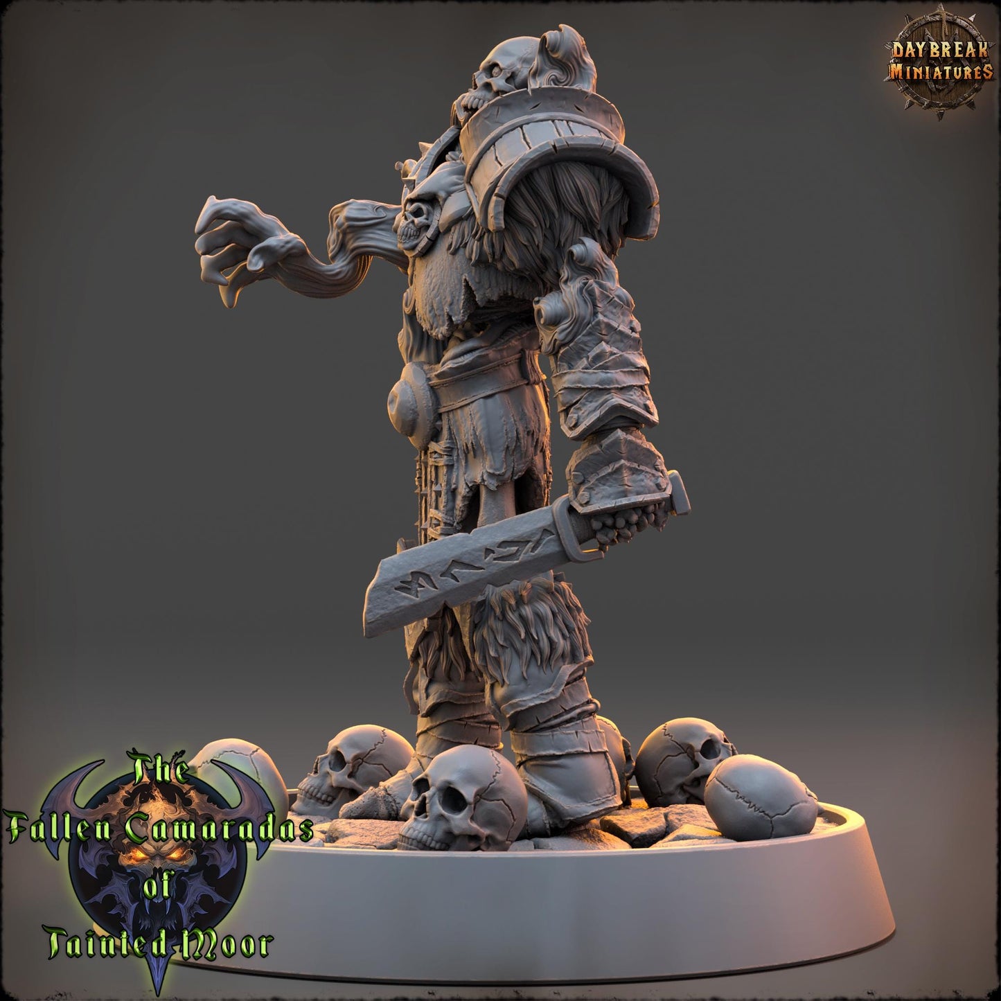 Undead Skeleton Void Herald | DayBreak Miniatures | Compatible with D&D/AOS | Fantasy | Tabletop