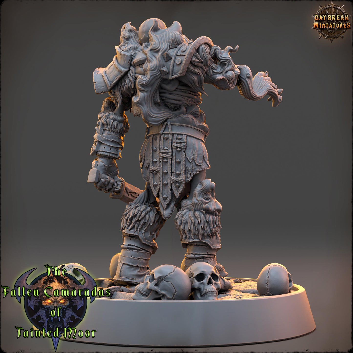 Undead Skeleton Void Herald | DayBreak Miniatures | Compatible with D&D/AOS | Fantasy | Tabletop