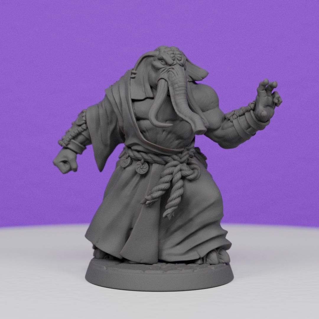 Ivory Priest | Artisan Guild Miniatures | Compatible with D&D/AoS | Fantasy | Tabletop RPG
