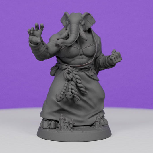 Female Ivory Priest | Artisan Guild Miniatures | Compatible with D&D/AoS | Fantasy | Tabletop RPG