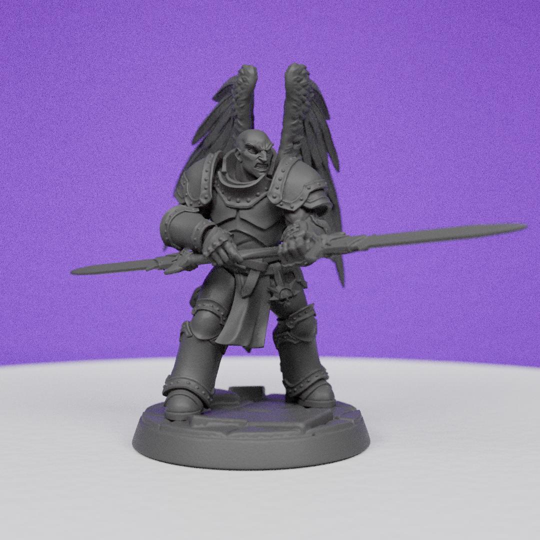 Malakim Vindicator | Artisan Guild Miniatures | Compatible with D&D/AoS | Fantasy | Tabletop RPG