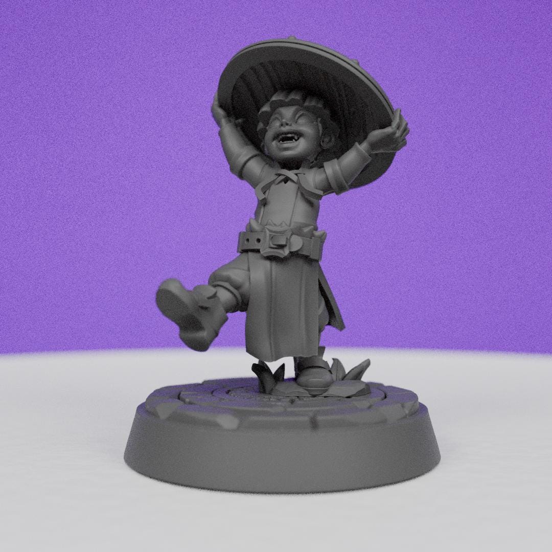 Northwind Vikings Boy with Shield | CastnPlay | Compatible with D&D/AoS | Fantasy | Tabletop RPG