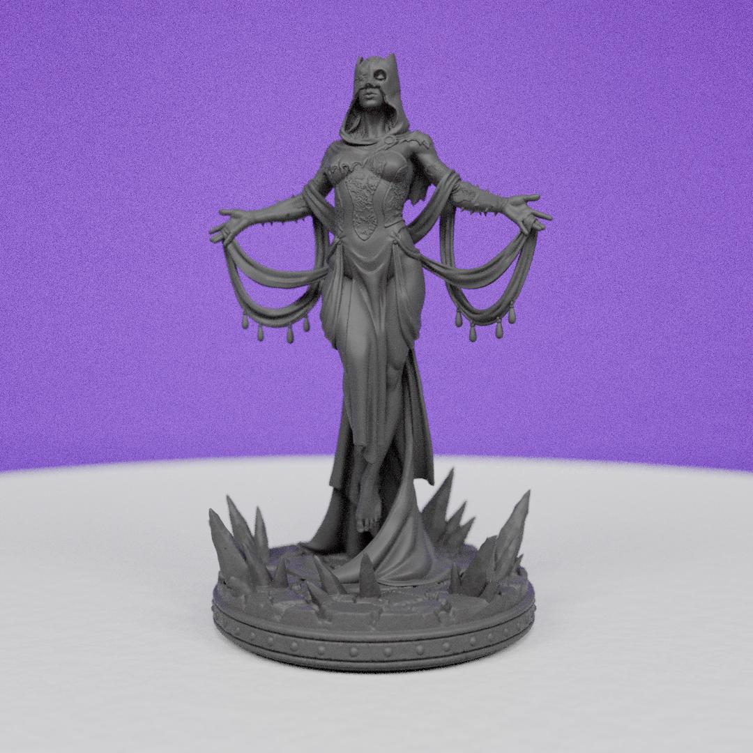 Female Psionics Nera | Primal Collectibles | Compatible with D&D/AoS | Fantasy