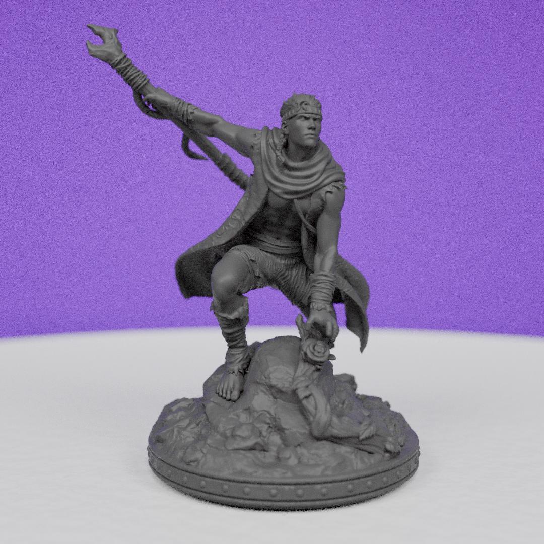 Wasteland Preserver Irriel | Primal Collectibles | Compatible with D&D/AoS | Fantasy