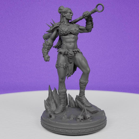 Female Half Giant | Primal Collectibles | Compatible with D&D/AoS | Fantasy