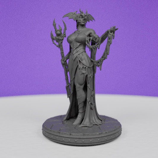 Female Necromancer Aluatis | Primal Collectibles | Compatible with D&D/AoS | Fantasy