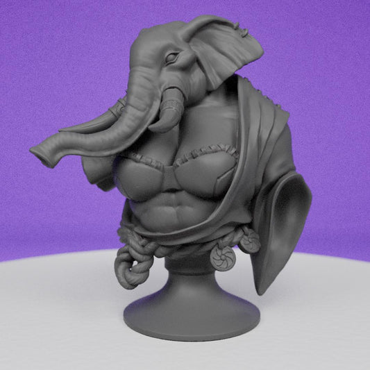 Female Ivory Priest Bust | Artisan Guild | Compatible with D&D/AoS | Fantasy