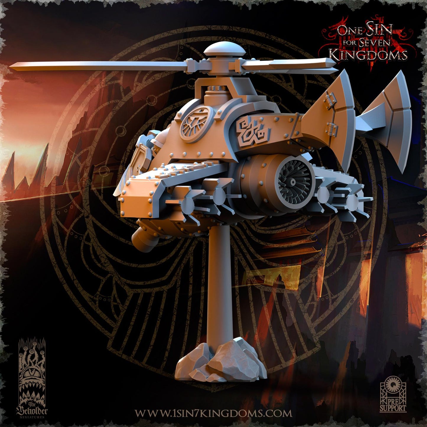Dwarven Kingdoms Grievance Redeemer | The Beholder Miniatures | Compatible with D&D/AoS | Fantasy | Tabletop RPG