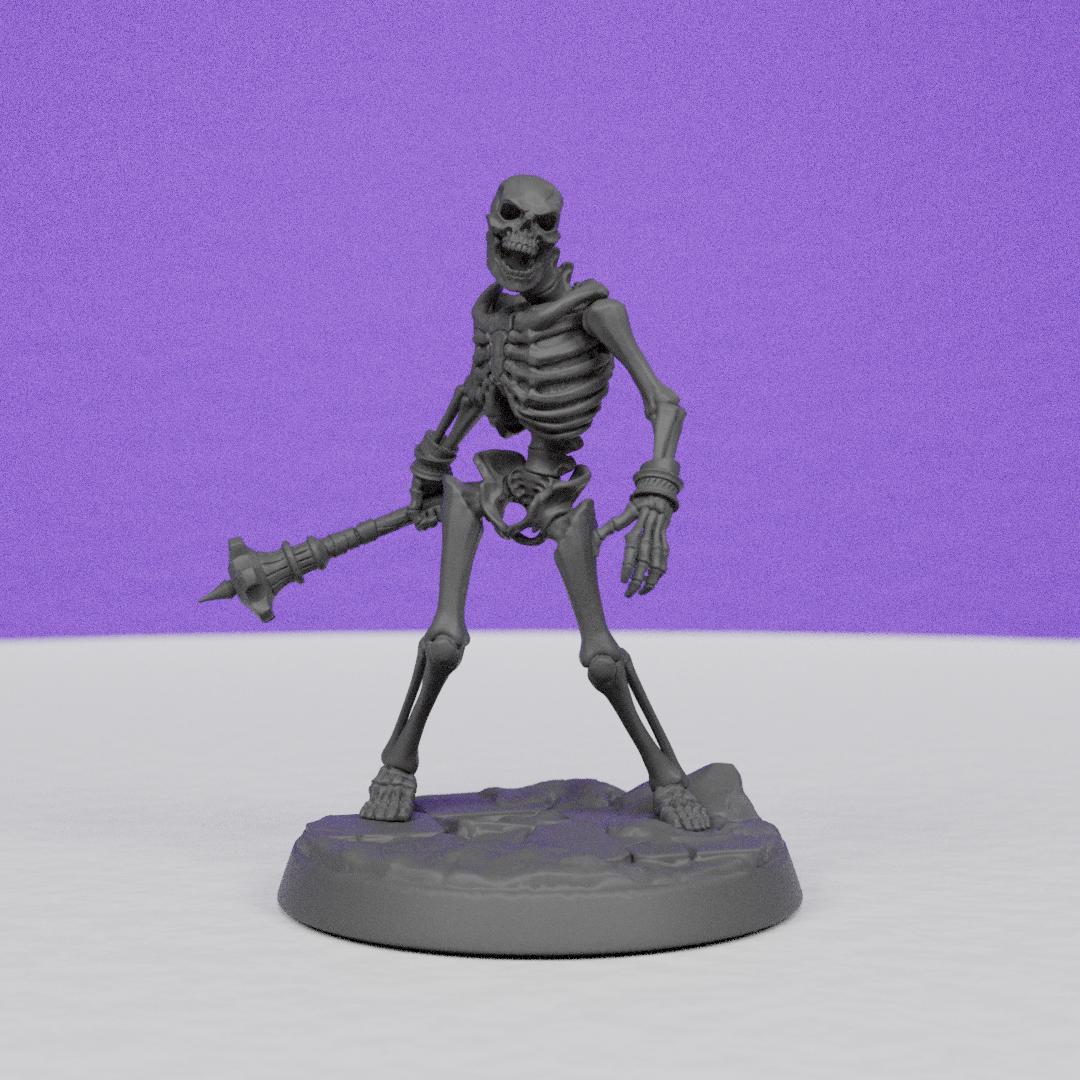 Skeleton Minion | Artisan Guild Miniatures | Compatible with D&D/AoS | Fantasy | Tabletop RPG