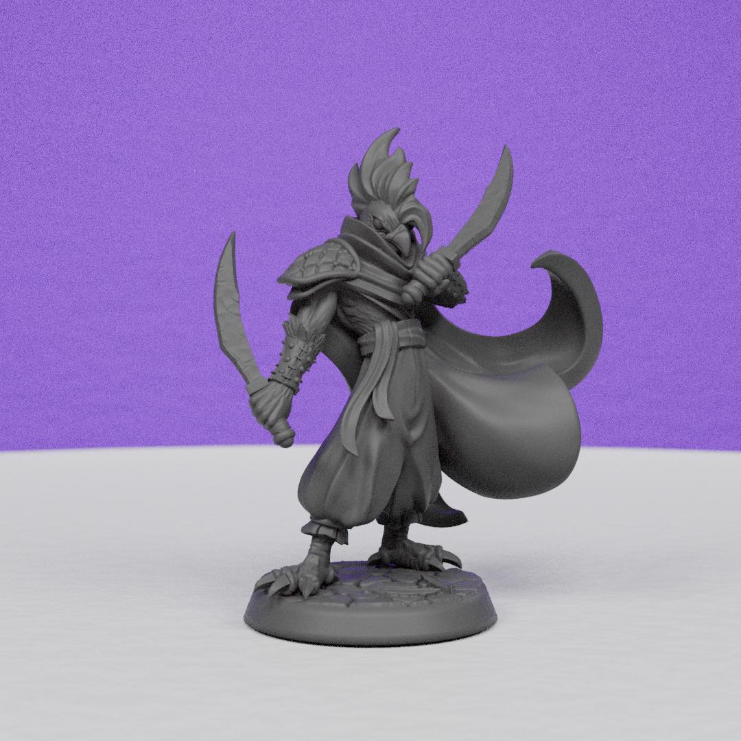 Charles The Chicken | Miniatures Blueprint | Compatible with D&D/AoS | Fantasy