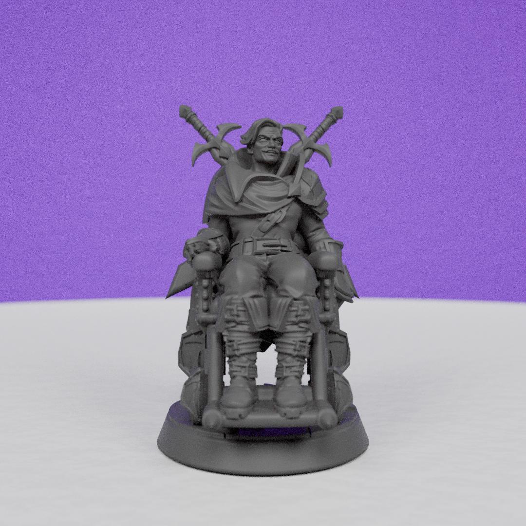 Maid Master | Miniatures Blueprint | Compatible with D&D/AoS | Fantasy