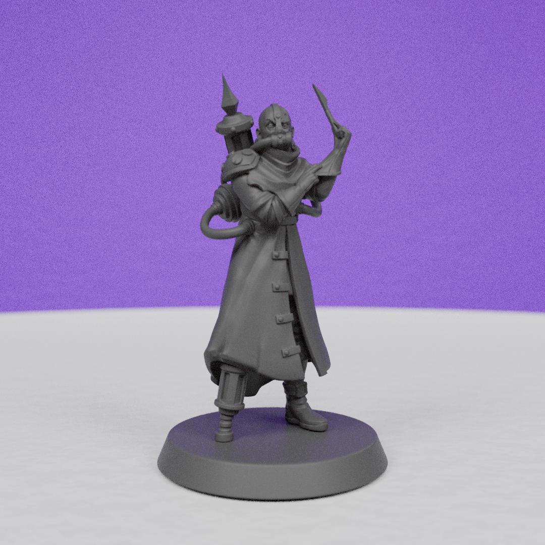 Ratfolk Plague Doctor | Galaad Miniatures | Compatible with D&D/AoS | Fantasy | Tabletop RPG