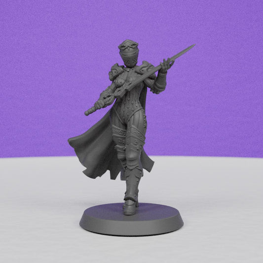 Female Queens Knights | Galaad Miniatures | Compatible with D&D/AoS | Fantasy | Tabletop RPG