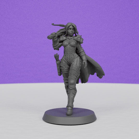 Female Queens Knights | Galaad Miniatures | Compatible with D&D/AoS | Fantasy | Tabletop RPG