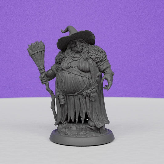 Female Witch Grotta | TPK Lab | Compatible with D&D/AoS | Fantasy | Tabletop RPG