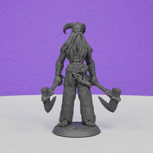 Fraknd Last Giant | Miniatures Blueprint | Compatible with D&D/AoS | Fantasy