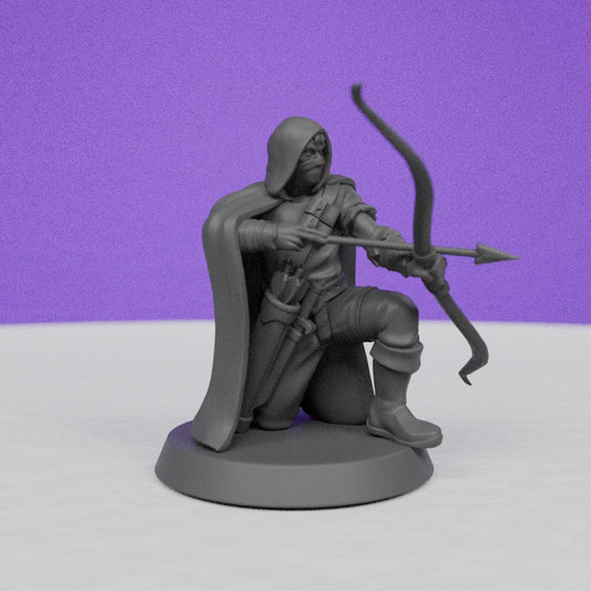 Forest Ranger | Galaad Miniatures | Compatible with D&D/AoS | Fantasy | Tabletop RPG