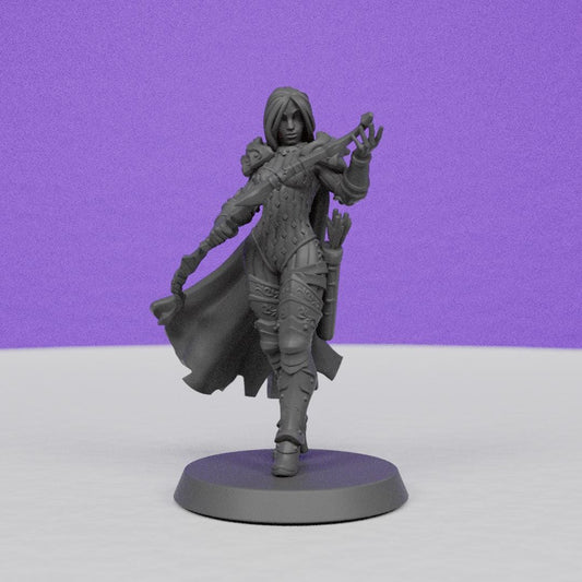 Female Queens Knights | Galaad Miniatures | Compatible with D&D/AoS | Fantasy | Tabletop RPG