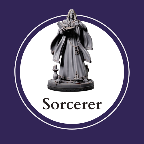 Sorcerer Collection cover image: compatible Warhammer miniatures and Dungeons and Dragons miniatures