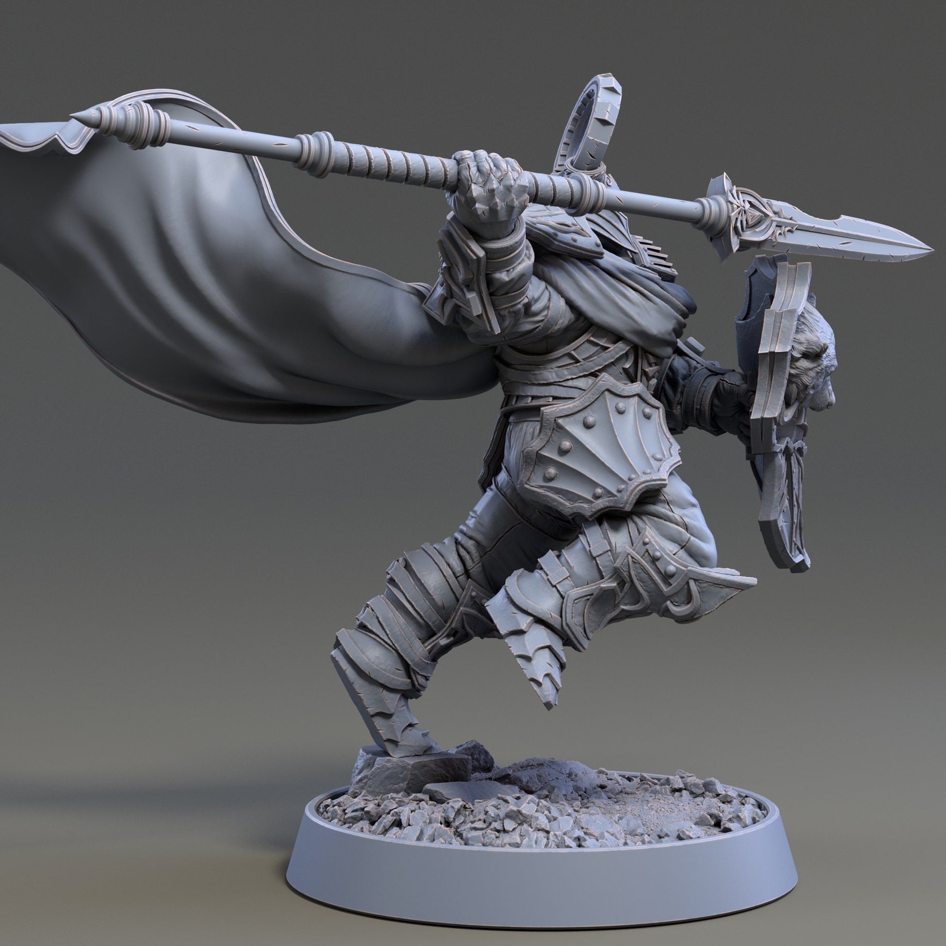 Spear Jumper | DayBreak | Miniatures| Fantasy | Tabletop
