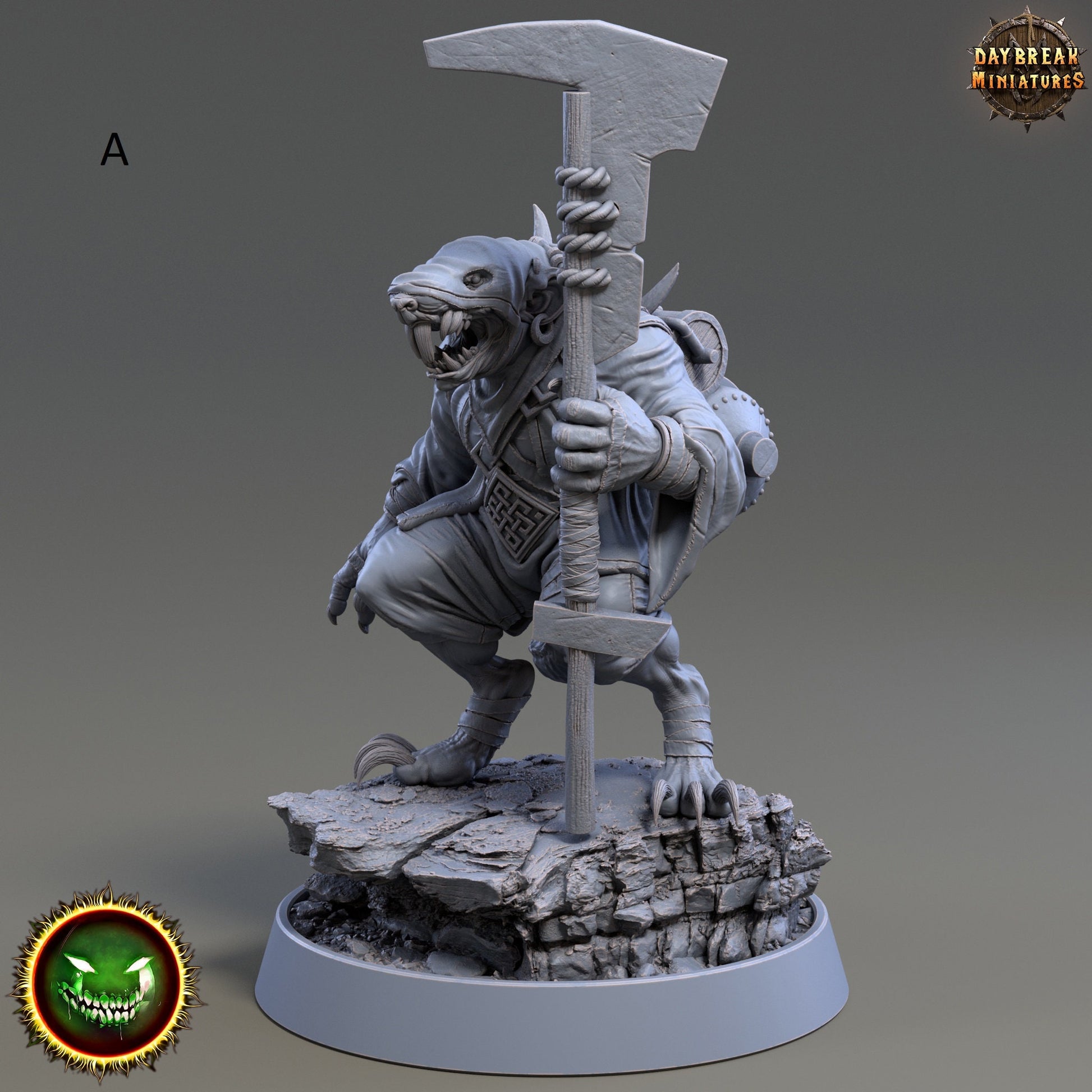 Ratmen | DayBreak Miniatures | Warrior | Brutes | D&D/AOS| Fantasy - Tabletop