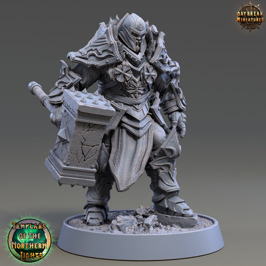 Carl Saturno Hammer of Aídín| DayBreak | Miniatures| Fantasy | Tabletop