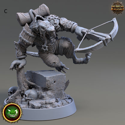 Ratmen | DayBreak Miniatures | Archers | Thieves | D&D/AOS| Fantasy - Tabletop