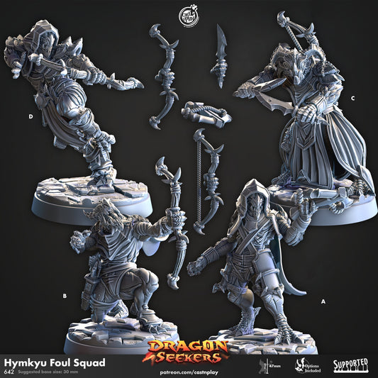 Dragon Seekers | Rogue/Assassin/Thief | CastnPlay | Compatible with D&D/AoS | Fantasy | Tabletop RPG