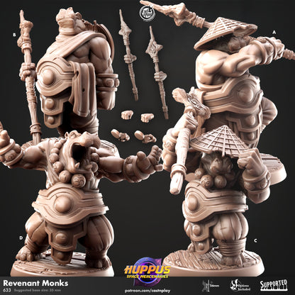 Huppus Space Mercenaries | Giff Spelljammer | Paladin/Monk/Alchemist/Monk/| CastnPlay | Compatible with D&D/AoS | Fantasy - Tabletop RPG
