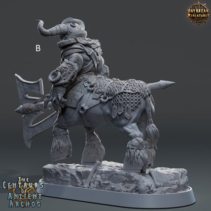 Centaurs of Ancient Archos | Warrior/Brute | DayBreak Miniatures | D&D/AOS | Fantasy | Tabletop