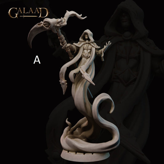 Arch Mage | Male/Female | Galaad Miniatures | Compatible with D&D/AoS | Fantasy | Tabletop RPG